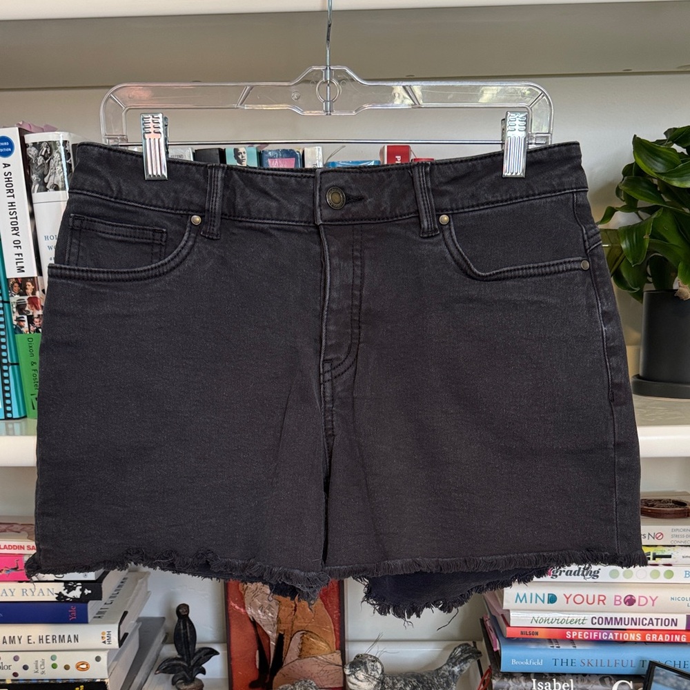 Prana, Washed Black, Denim Women's Shorts
